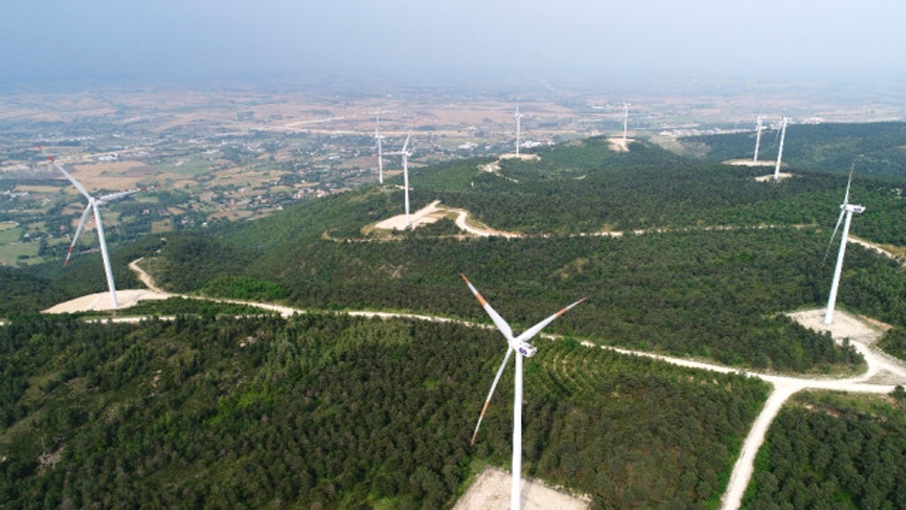 Türkiye'nin " Enerji Gülleri " Havadan Görüntülendi