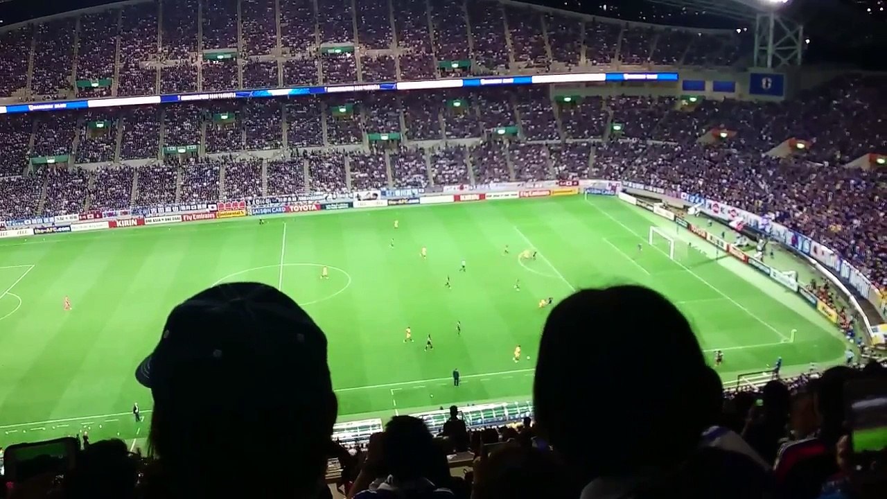 ロシアW杯出場決定の笛 W杯アジア最終予選 日本 VS オーストラリア