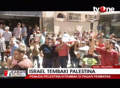 Dekati Jalur Gaza, Pemuda Palestina Ditembak Tentara Israel