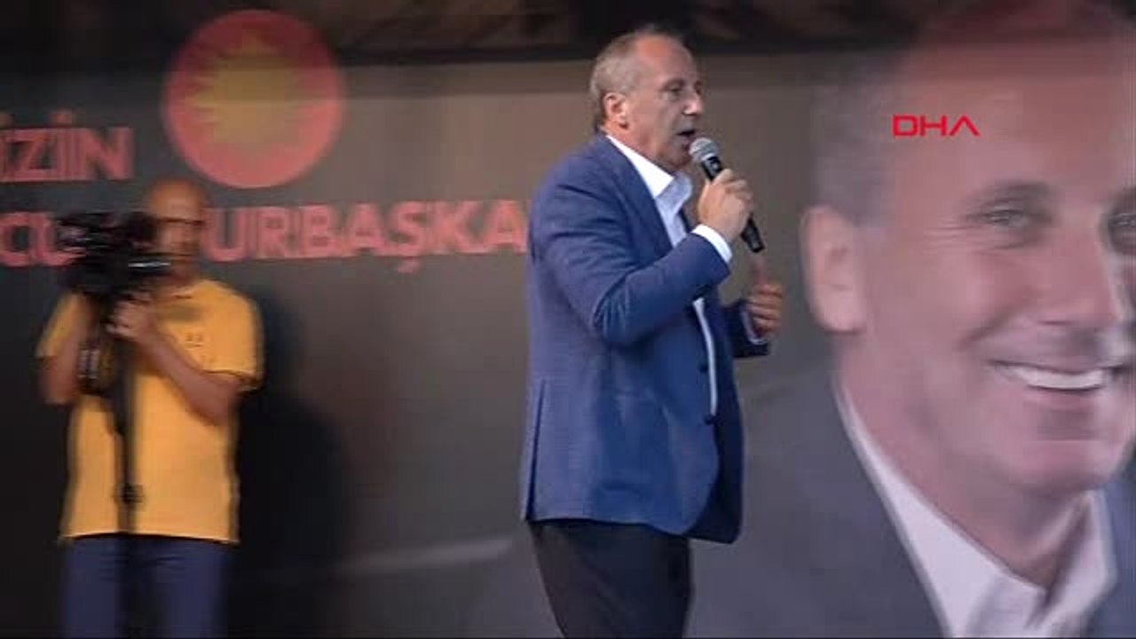Cumhurbaşkanı Adayı Muharrem İnce Kilis'te Konuştu 2