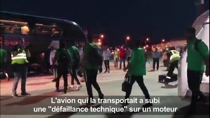 Mondial-2018: frayeur pour l'équipe saoudienne avant d'atterrir