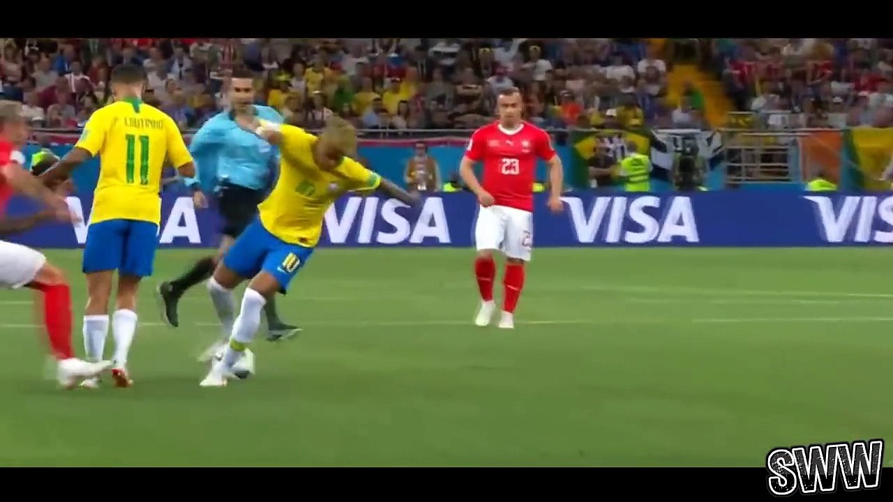 How Switzerland stopped Neymar - 17-06-2018