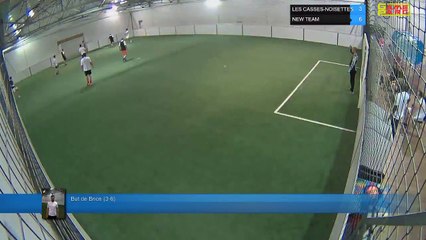 But de Brice (3-6) - LES CASSES-NOISETTES Vs NEW TEAM - 18/06/18 21:00 - LIGUE 3