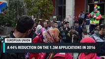 Fall In Number Of EU Asylum-Seekers