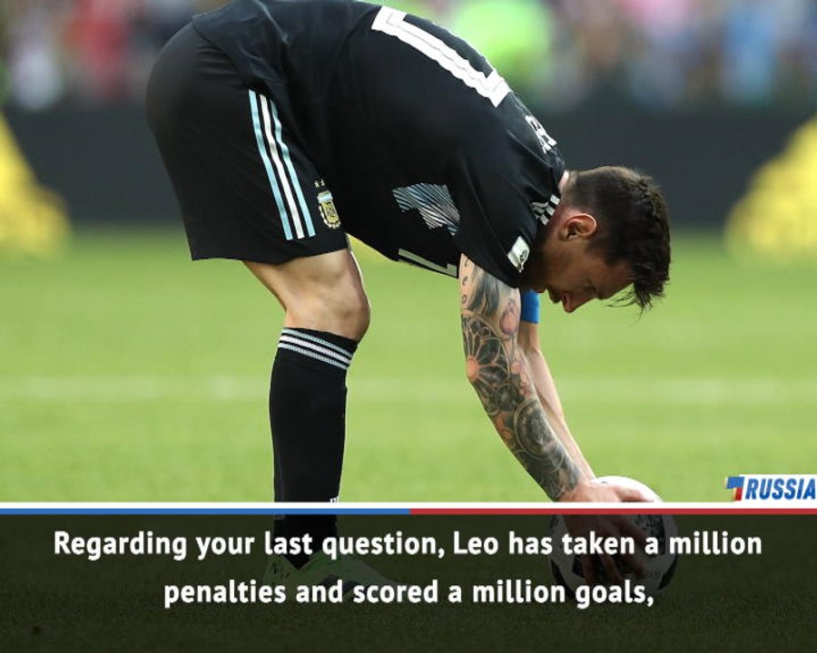 Who am I to speak to Messi? - Mercado on penalty miss