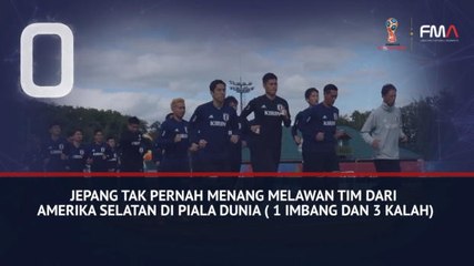 Fact of The Day - Jepang Selalu Kesulitan Melawan Kolombia