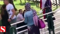 Demirtaş�ı ziyaret eden CHP�liler şehit annesine saldırdı