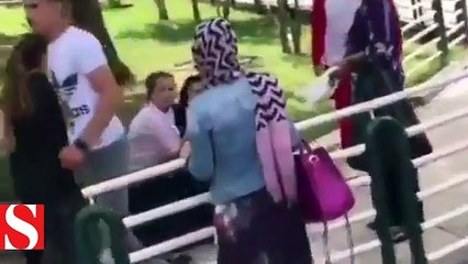 Demirtaş�ı ziyaret eden CHP�liler şehit annesine saldırdı