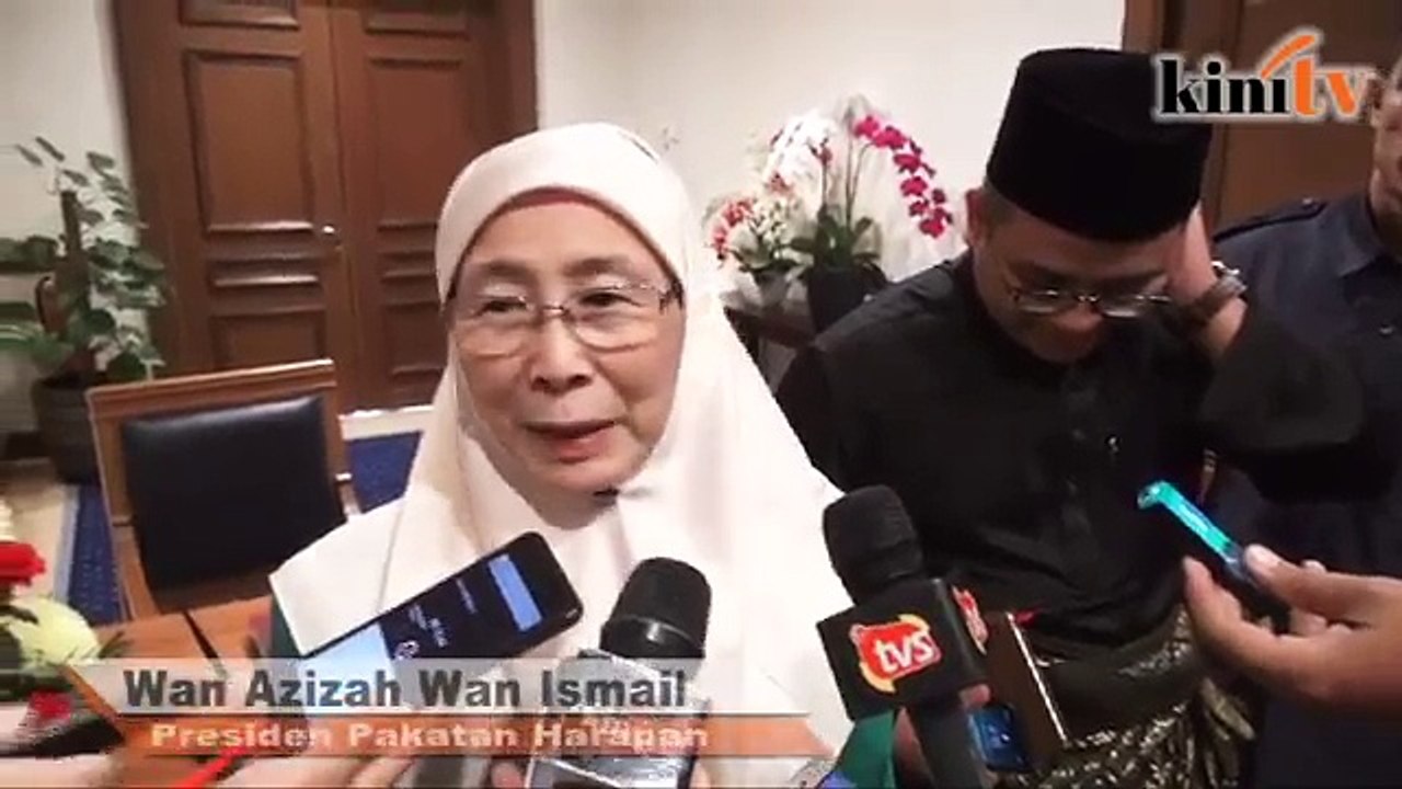 Wan Azizah: 'Tak dapat restu' pandangan peribadi Idris