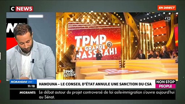 EXCLU - Voici qui va indemniser C8 après l'annulation de la sanction du CSA contre Cyril Hanouna - VIDEO