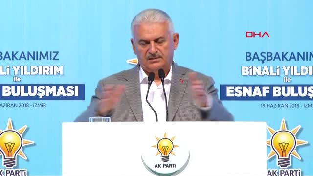 İzmir Başbakan Binali Yıldırım Esnaf Buluşması Programında Konuştu 5