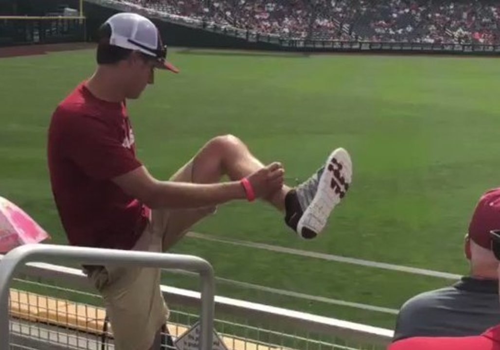 Invading the Field at the College World Series Was the Worst Idea This Guy Ever Had