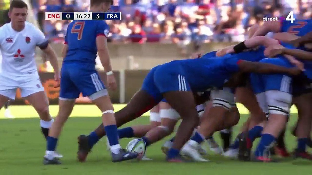 Coupe du monde U20 - La mêlée française marche sur l'Angleterre