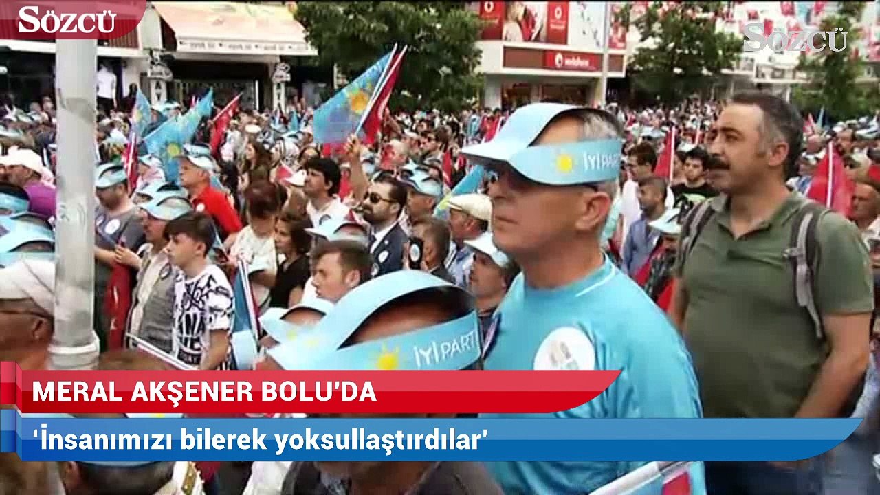 Meral Akşener:  Şerefsiz şerefsiz geziyorlar