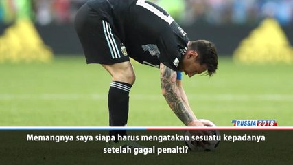 Memangnya Saya Siapa Berbicara Dengan Messi? - Mercado Saat Penalti Gagal