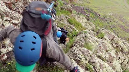 Şehit Mübariz İbrahimov'u Tekelti Dağı'nın zirvesinde andılar - IĞDIR