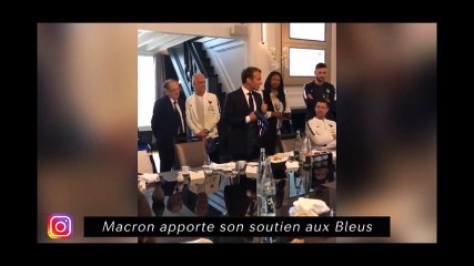 Iniesta reçoit un joli trophée en Espagne, Macron apporte son soutien aux Bleus