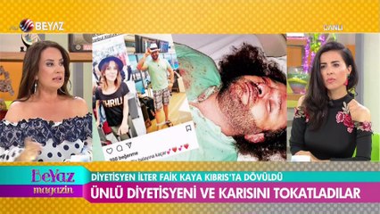 Kıbrıs'ta dövülen diyetisyen reklam mı yaptı?