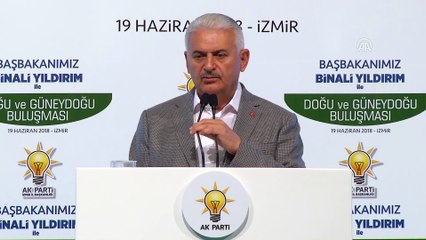 Başbakan Yıldırım: 'Kürtlerin de Türklerin de devleti burasıdır' - İZMİR