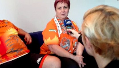 Les supporters du MSB avant le match 4 des finales 2018