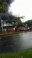 #UltimaHora Incendio en vivienda del Barrio Carlos Marx cercano a la Rotonda la Virgen! Los bomberos reportan 4 cuerpos calcinados lo cual confirma actividad de