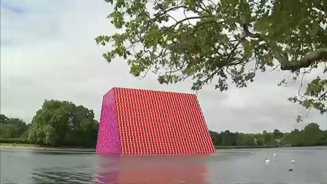 Javacheff'in son sanat eseri Hyde Park'ta