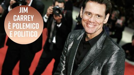 Jim Carrey dimostra il suo dissenso tramite i fumetti