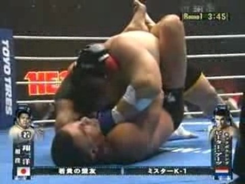 Peter Aerts　VS　Wakashayoko (K-1 MMA HEROS)