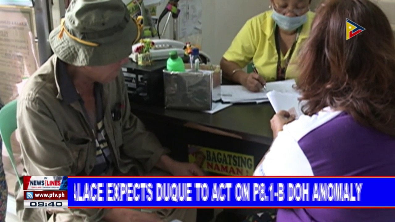 NEWS: Palace expects Duque to act on P8.1-B DOH anomaly