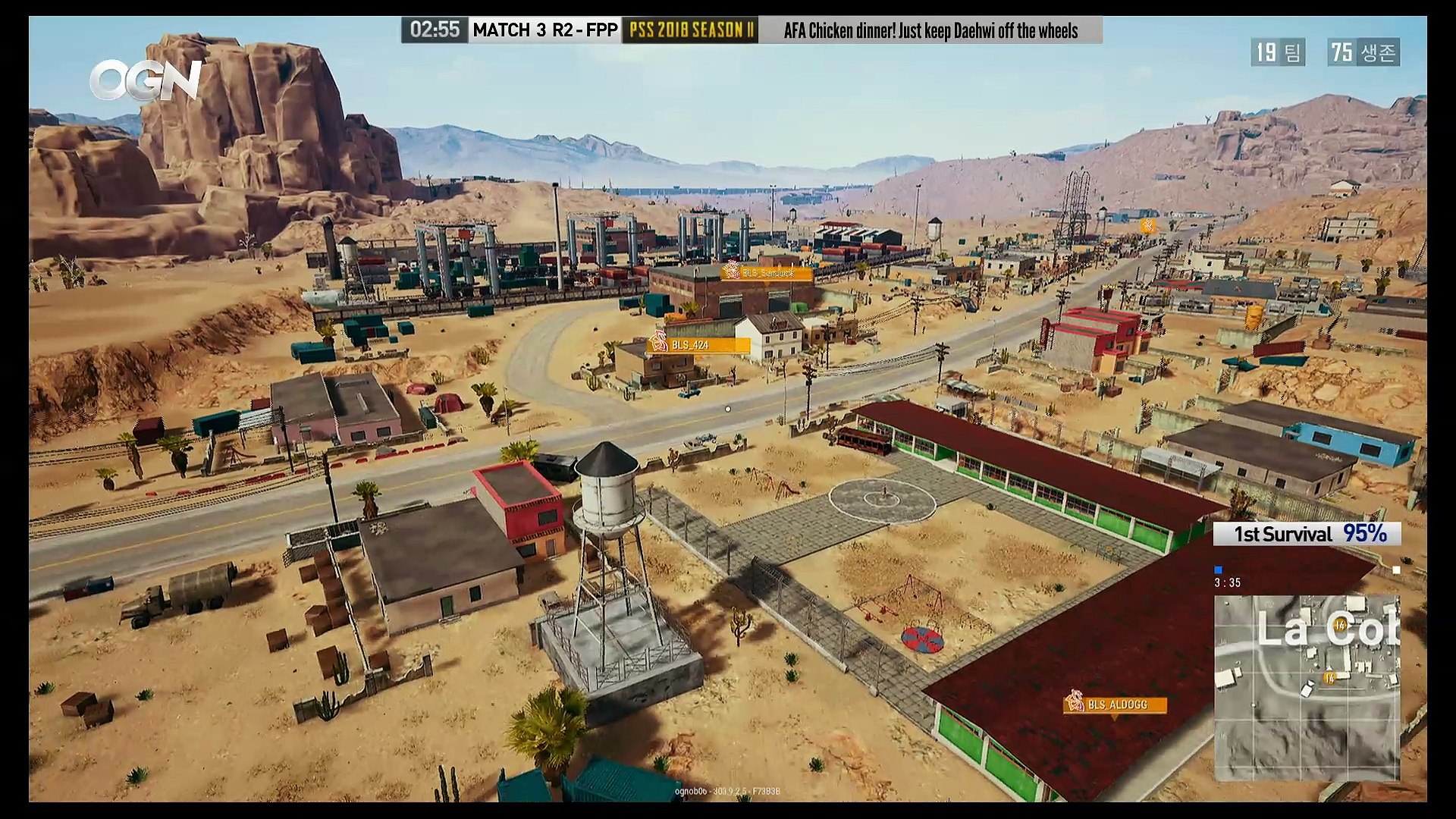 ⁣2018 HOT6 PUBG Survival Series Season2 Pro Tour - Match3 Round2