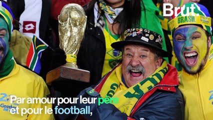 Coupe du monde : ils vont jusqu’à Moscou pour rendre hommage à leur père, fervent supporter du Brésil