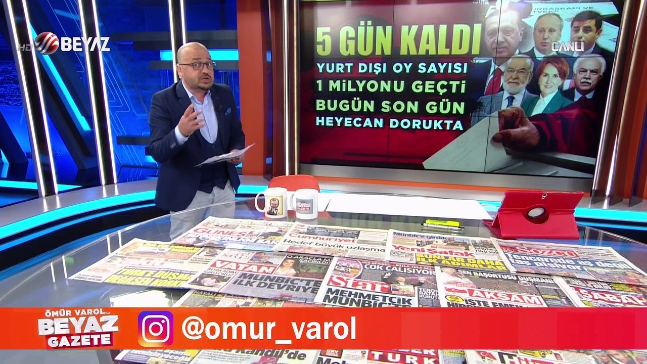 Ömür Varol ile Beyaz Gazete 19 Haziran 2018