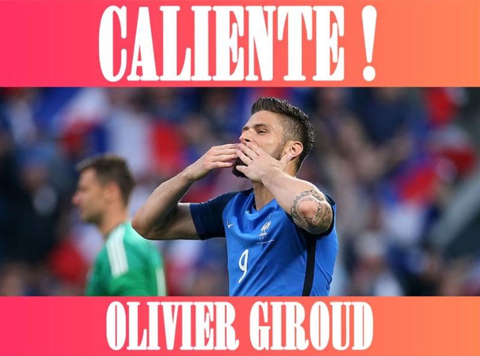 CALIENTE : Olivier Giroud, le sexy frenchy !