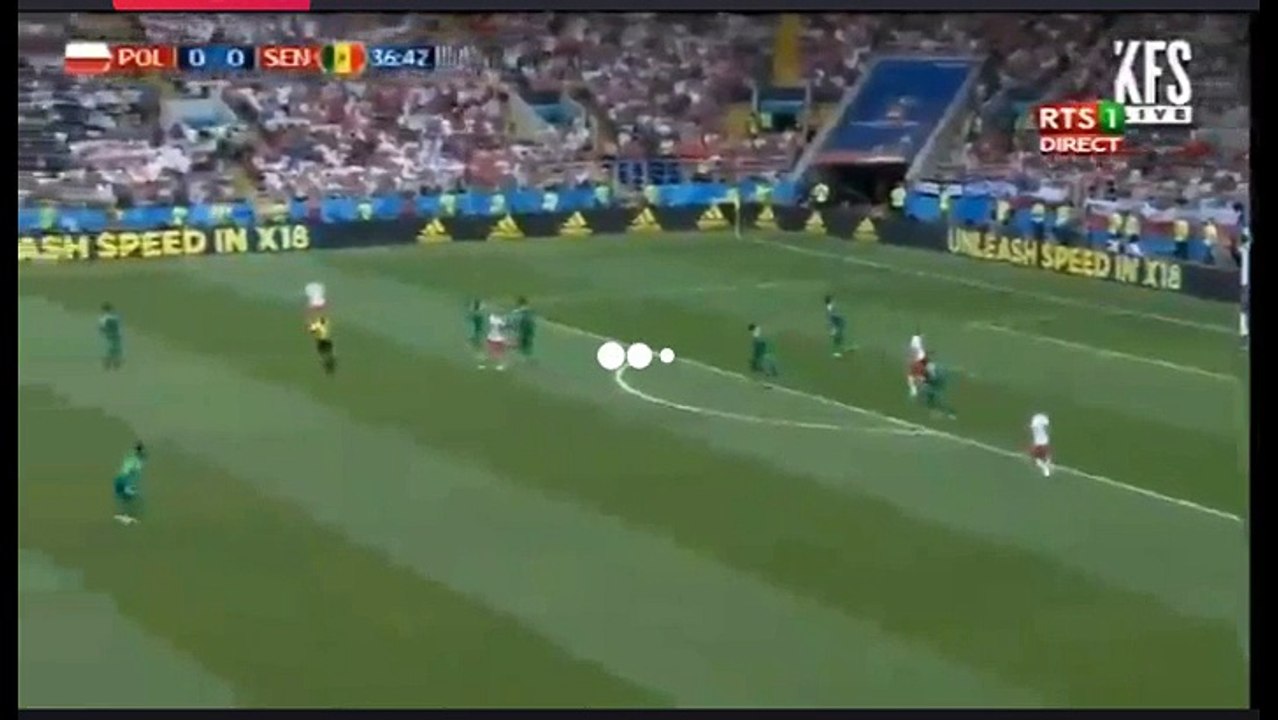 Premier but du Senegal
