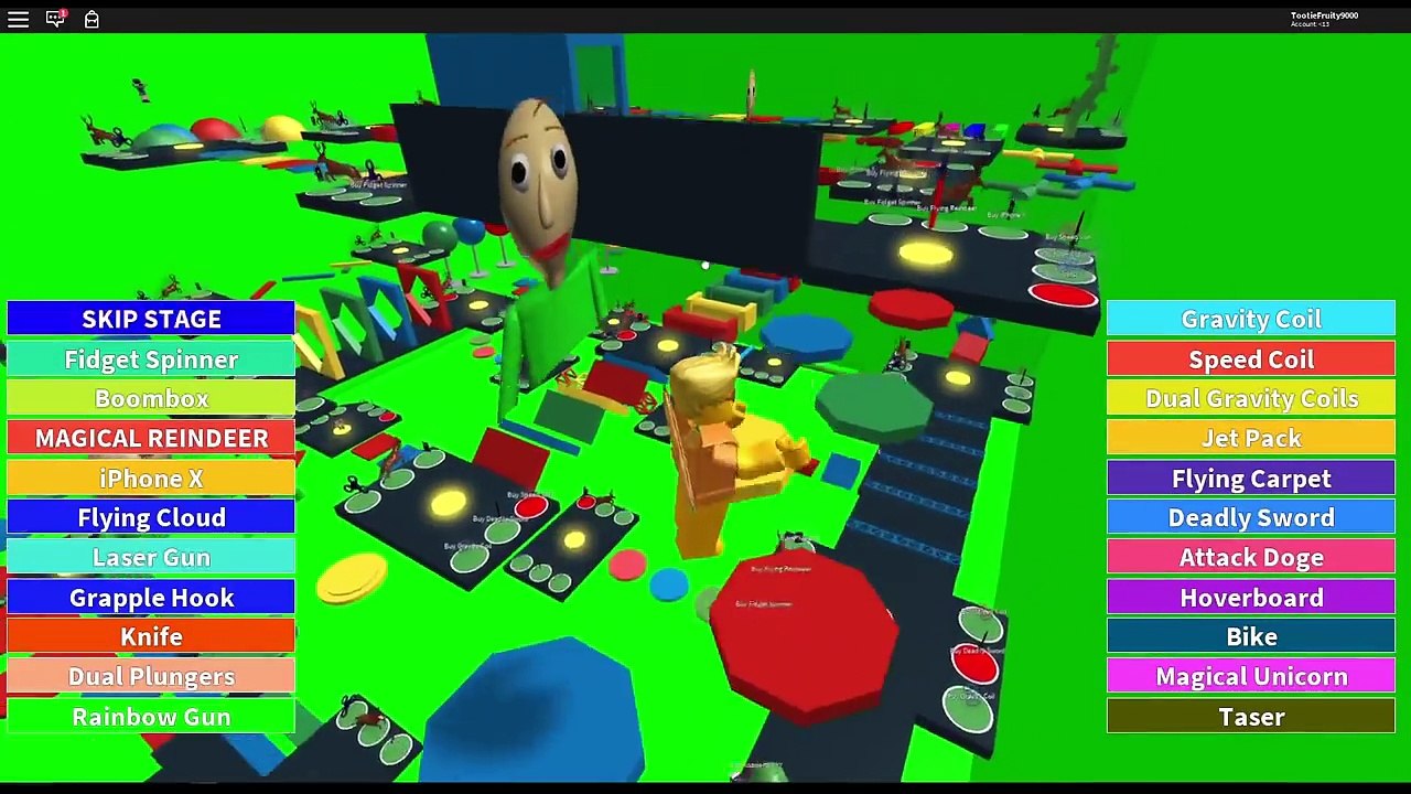 Roblox Escape Baldi Obby Annoying Orange Plays Dailymotion Video - escape the weird baldi obby roblox baldis basics obby