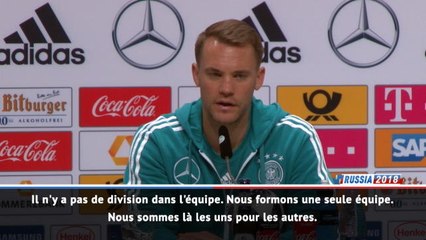 Allemagne - Neuer : "On gagne ensemble, on perd ensemble"