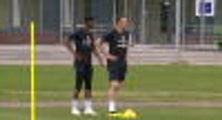 England return to training after Tunisia win