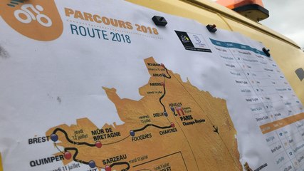 La route du Tour de France réparée dans les temps