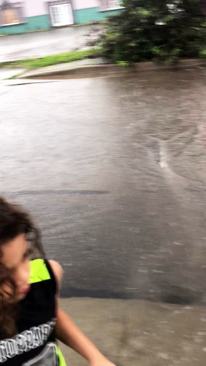 Floods Rage Through Main Street