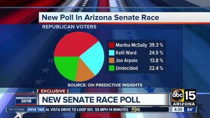 Download Video: New Senate race poll shows McSally in the lead for Republicans