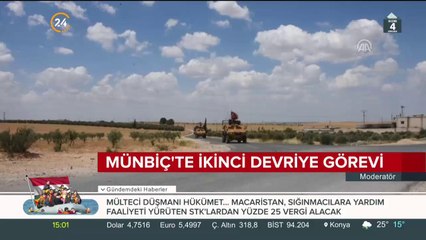 Münbiç'te ikinci devriye görevi