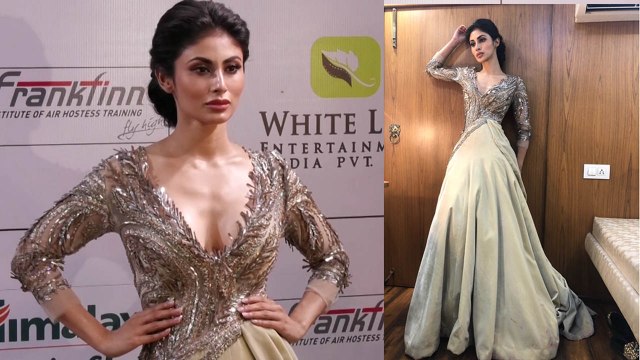 Mouni Roy's Gorgeous & Sizzling Avatar at Gold Awards 2018; watch Video | FilmiBeat