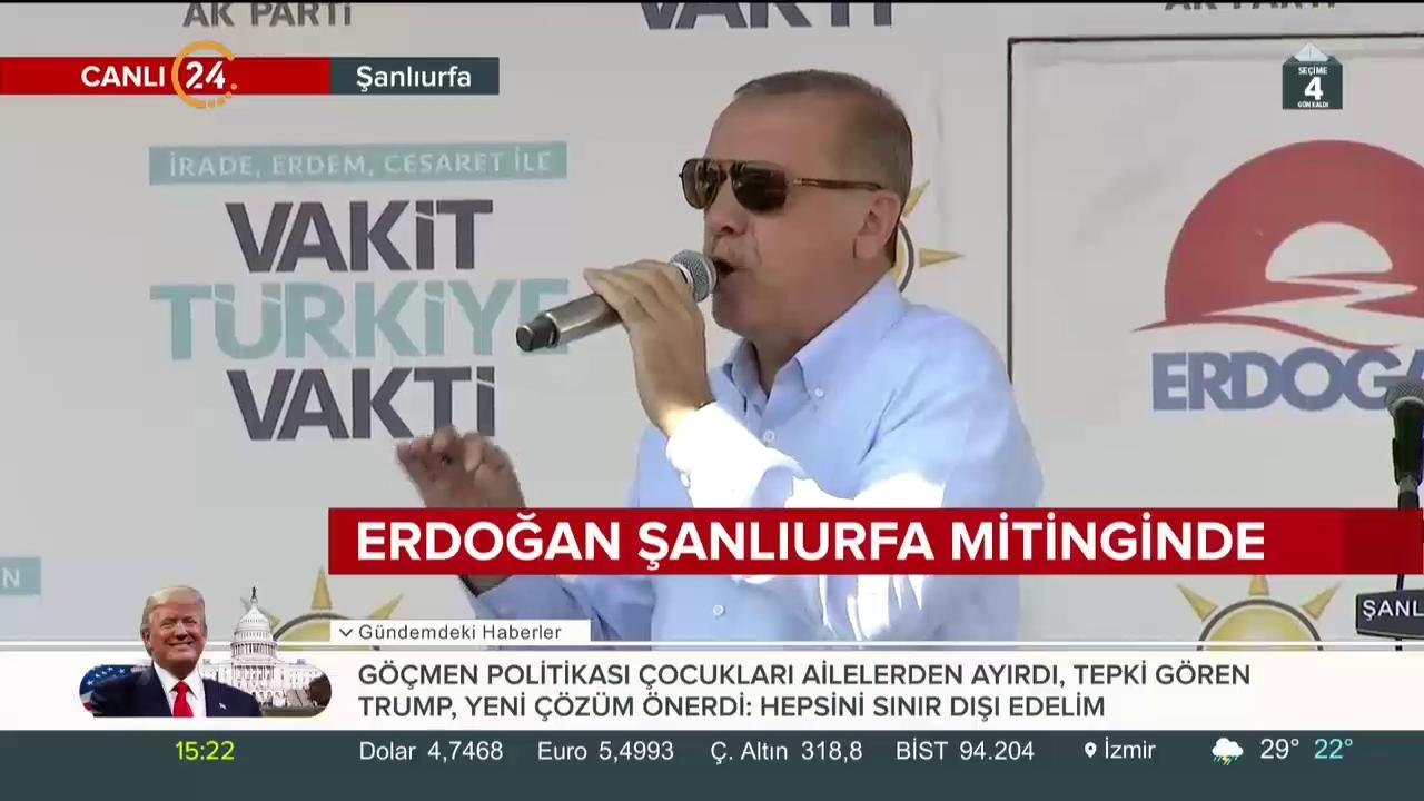 Erdoğan Şanlıurfa'da