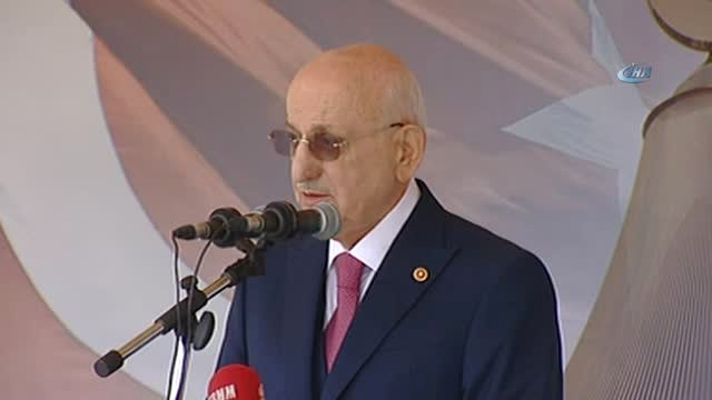 TBMM Başkanı Kahraman, 15 Temmuz Demokrasi Anıtı Temel Atma Törenine Katıldı