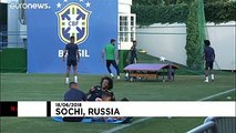 Les enfants de joueurs brésiliens, grand soutien à Sotchi