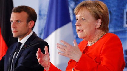 Merkel anuncia un acuerdo con Macron para la reforma de la eurozona