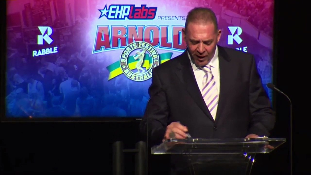 Dennis Wolf Arnold Australia 2018 Posing Routine