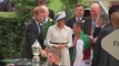 Prince Harry and Meghan hand Ascot trophy to Frankie Dettori