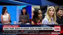 CNN commentator spars with conservative writer over Ivanka Trump's 'deafening silence' on family separation
