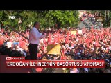 Miting meydanlarında Erdoğan ve Muharrem İnce'nin Başörtü atışmaları